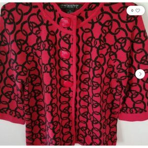 Red Vintage Cardigan